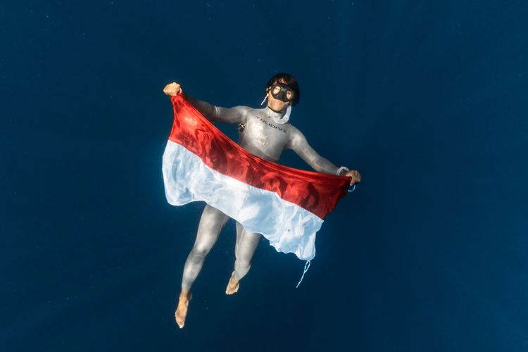 Penyelam Asal Malang Dimas Andika Juara Kompetisi Internasional, Pecahkan 2 Rekor Nasional