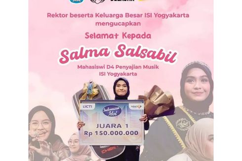 Cek Jalur Mandiri ISI Jogja 2023, Kampusnya Salma Indonesian Idol
