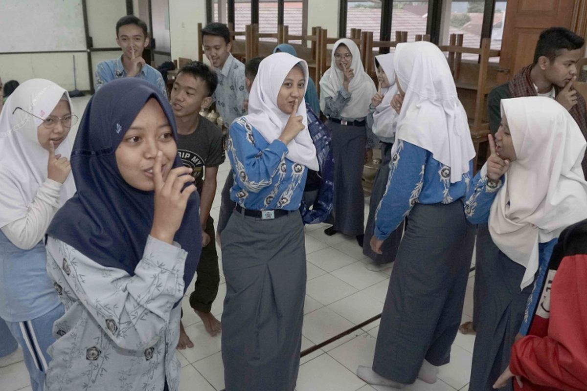 Program Gerakan Seniman Masuk Sekolah (GSMS) mendapatkan respon positif sekolah. 