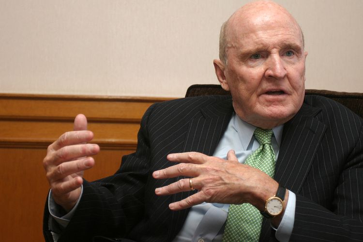 CEO General Electric (GE) Jack Welch.