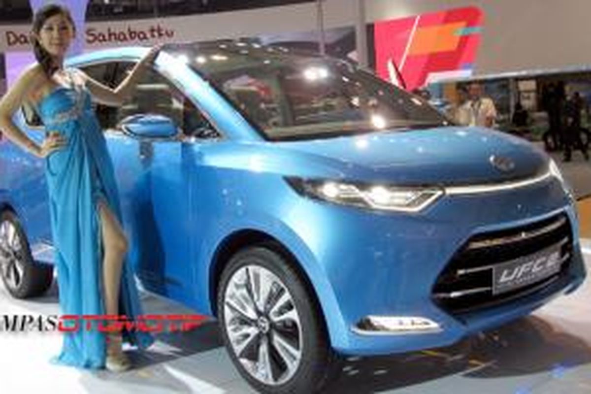 Daihatsu UFC 2 di IIMS 2013, akan disempurkan kembali di IIMS 2014.