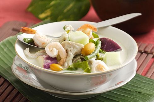 Resep Sayur Lodeh Udang, Lauk Praktis Sekali Masak Sayur dan Protein 