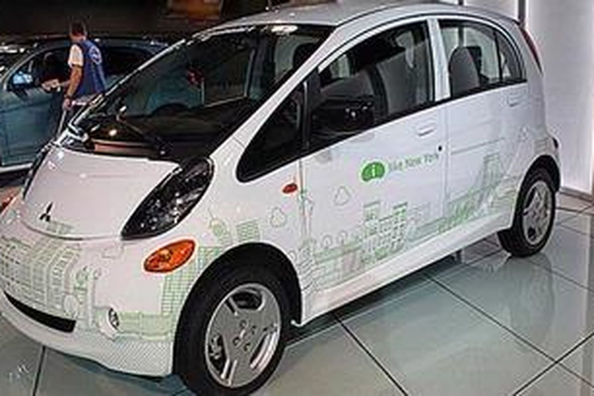 Mitsubishi iMiEV di New York