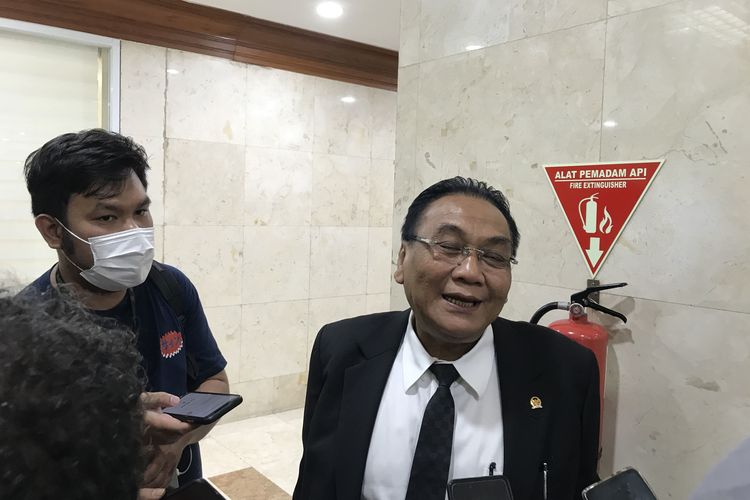Ir. Bambang Wuryanto saat diwawancarai di Gedung DPR RI pada Senin (29/8/22)