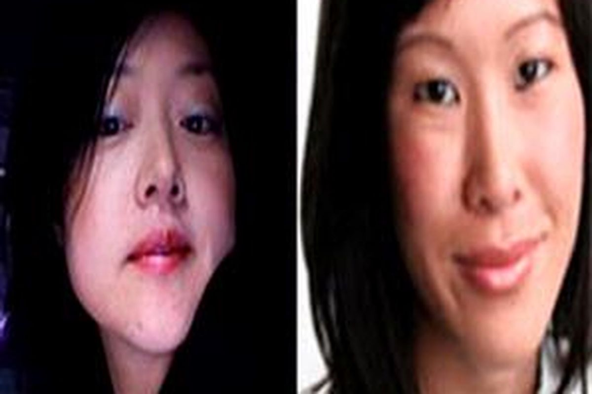 Laura Ling (kanan) dan Euna Lee