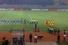 Persib Tuntaskan Perjuangan Sriwijaya FC di Menpora Cup 2013 