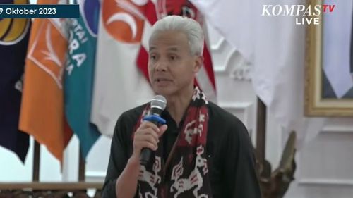 Serahkan Berkas ke KPU, Ganjar: Komisioner KPU Sudah Terima Lengkap