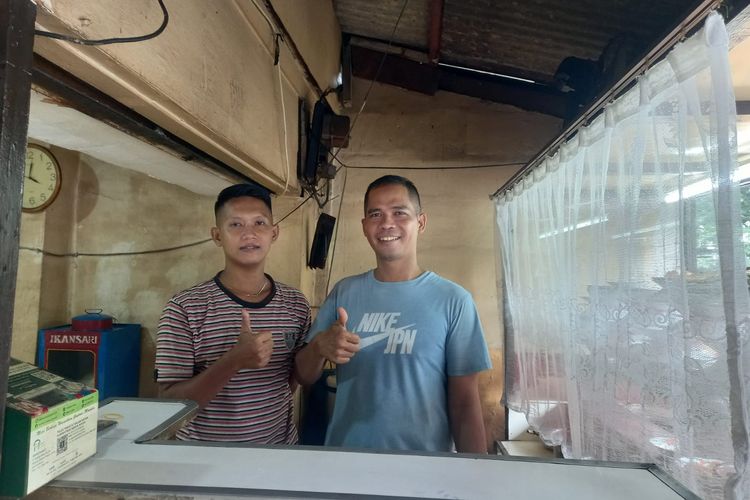 Rumbia, salah satu pengusaha warung makan Padang di Pancoran, Jakarta Selatan.