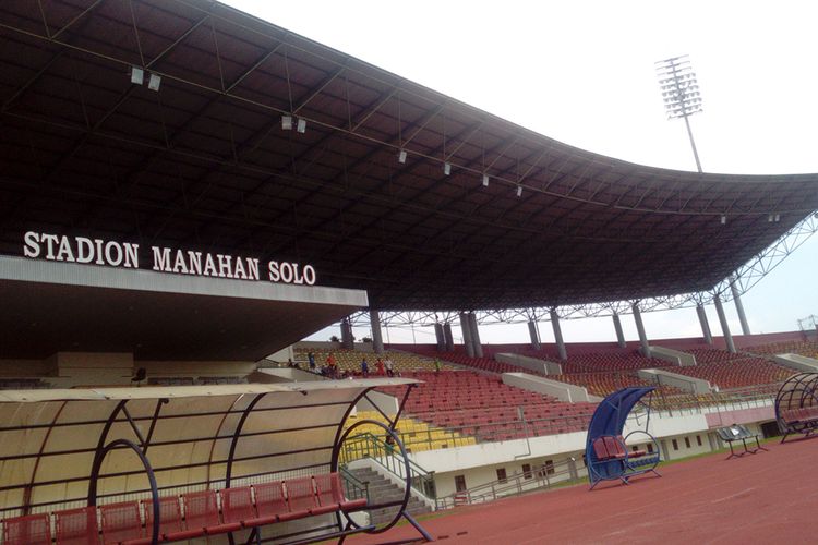 Stadion Manahan Solo, Jumat (4/11/2016).