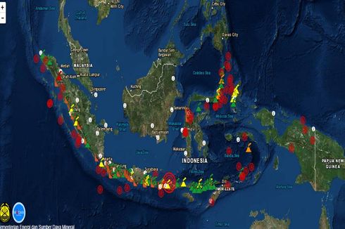 Tingkatkan Kewaspadaan, Ini Daftar 68 Gunung Api Aktif di Indonesia