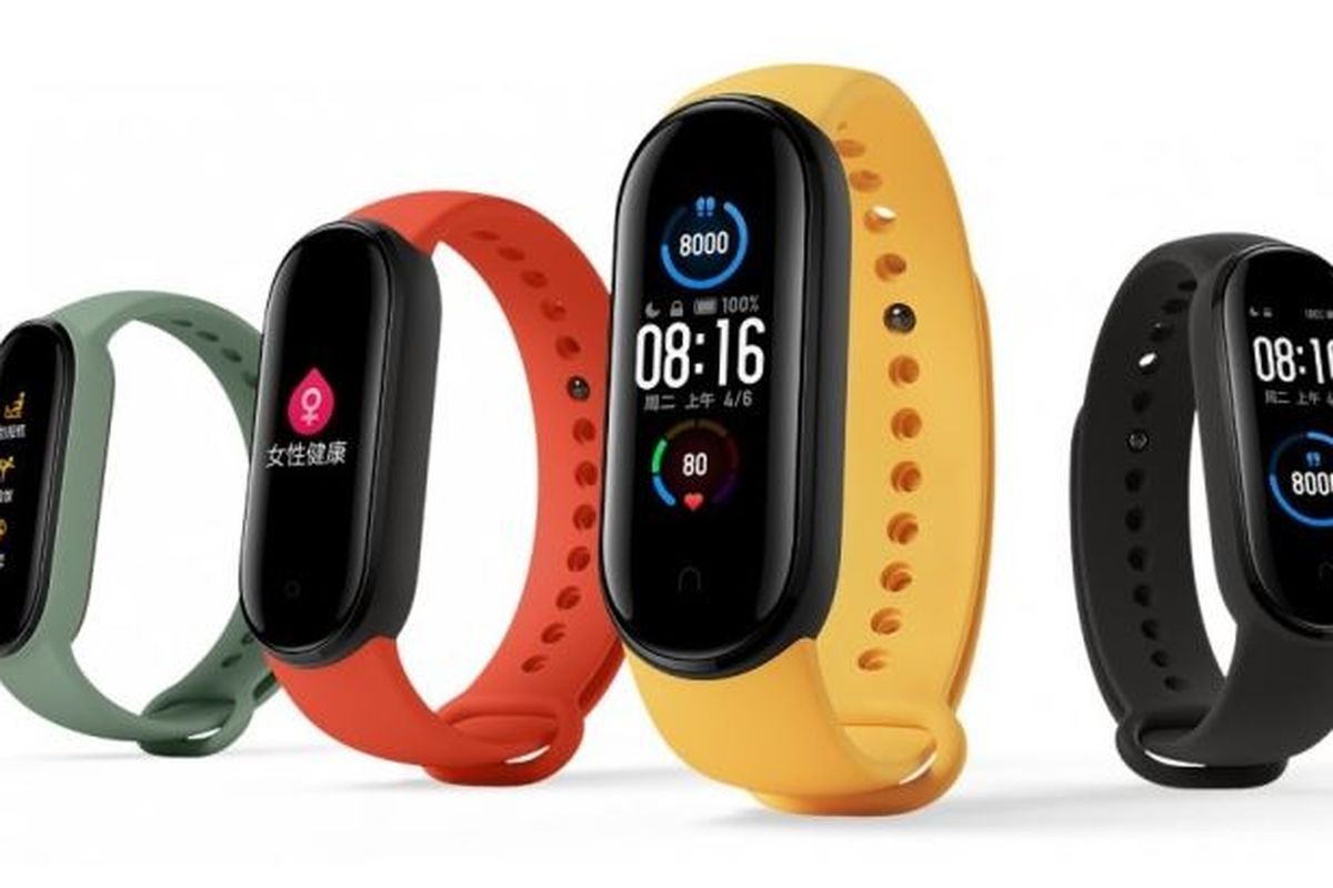 Deretan warna Mi Band 5 