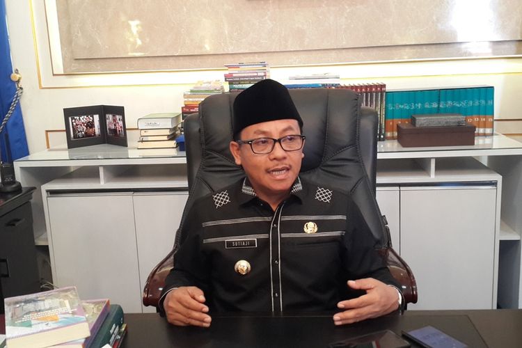 Wali Kota Malang, Sutiaji saat ditemui di ruang kerjanya di Balai Kota Malang, Senin (19/8/2019)