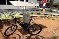 3 Mahasiswa Unpad Merancang Easy Bike, Sepeda Listrik Bertenaga Surya