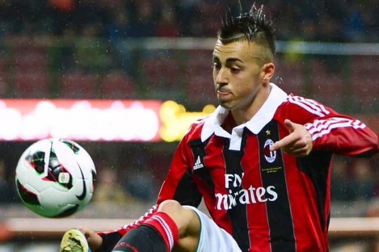 Penyerang AC Milan,Stephan El Shaarawy.