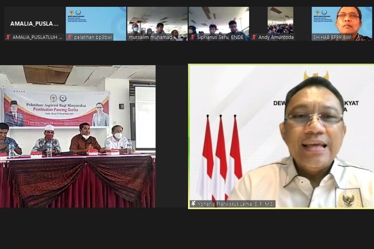 Anggota Komisi IV Dewan Perwakilan Rakyat (DPR) Republik Indonesia (RI), Yohanis Fransiskus Lema.