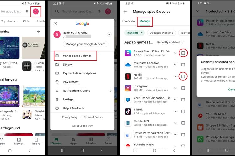 3 Cara untuk Hapus Aplikasi di Ponsel Android Halaman all - Kompas.com