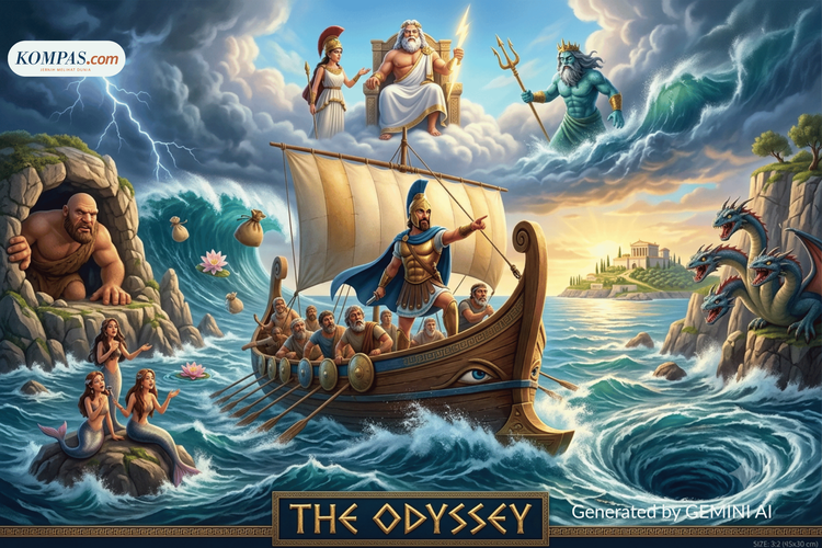 The Odyssey Bukan Sekadar Film, Ini Asal-usul Kisahnya yang Berusia 2.700 Tahun