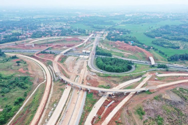 Konstruksi Jalan Tol Jakarta-Cikampek II Selatan 