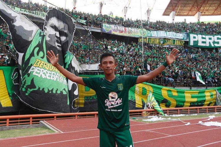 Mantan Gelandang Persebaya Surabaya, Adam Maulana.