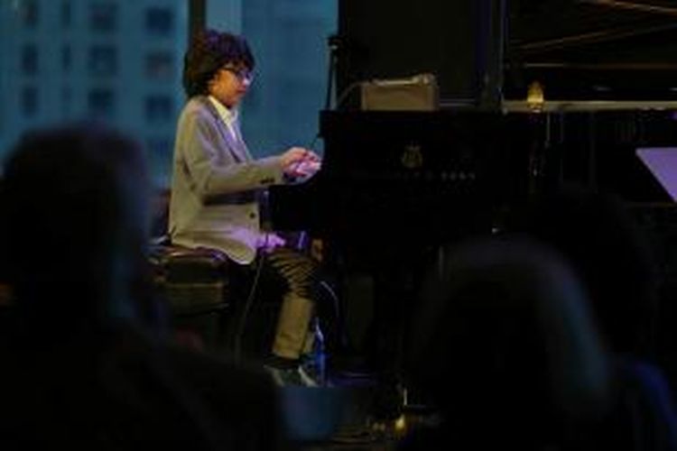 Joey Alexander tampil di Dizzy's Club Coca-Cola, Manhattan, New York, AS.