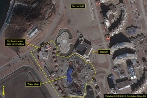 Citra Satelit Ungkap Proyek Resor di Pantai Korea Utara Hampir Rampung