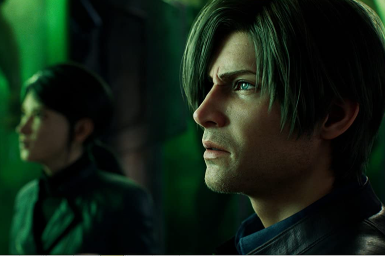 Karakter Leon dalam serial animasi Resident Evil: Infinite Darkness.