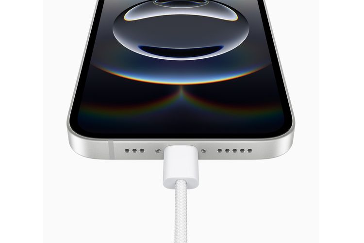 iPhone 16e didukung port USB-C seperti iPhone 16 series.