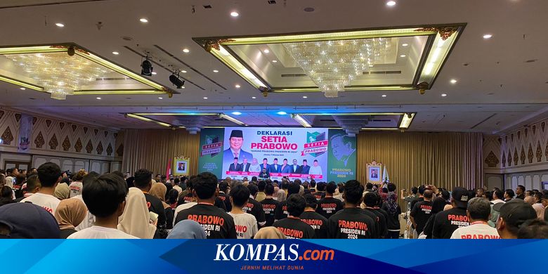 Relawan Setia Prabowo Ucapkan Ikrar Siap Menangkan Pilpres 2024