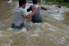 Makassar Kembali Dilanda Banjir, Ketinggian Air Mencapai 1,2 Meter