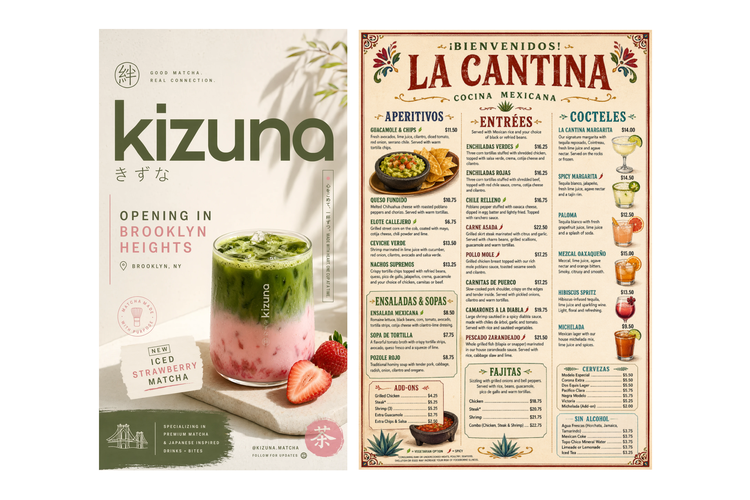 Menu hasil bikinan ChatGPT Images 2.0.