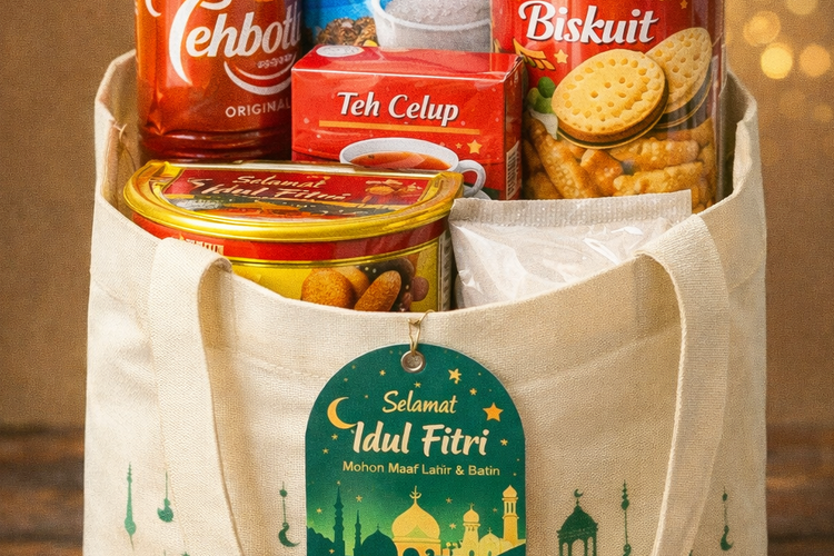 4 Ide Hampers Lebaran 2026 Low Budget, Mulai Rp50 Ribuan tapi Tetap Elegan: Paket ?Sembako Plus? di Bawah Rp 70 Ribu.