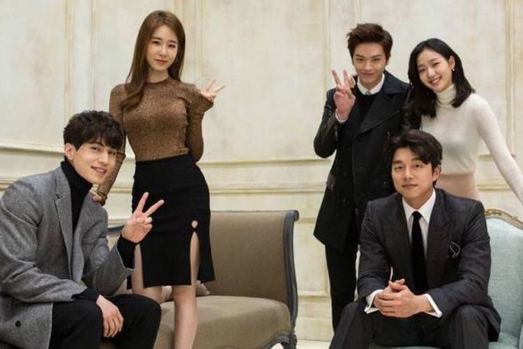 Para bintang drama seri Korea, Goblin.