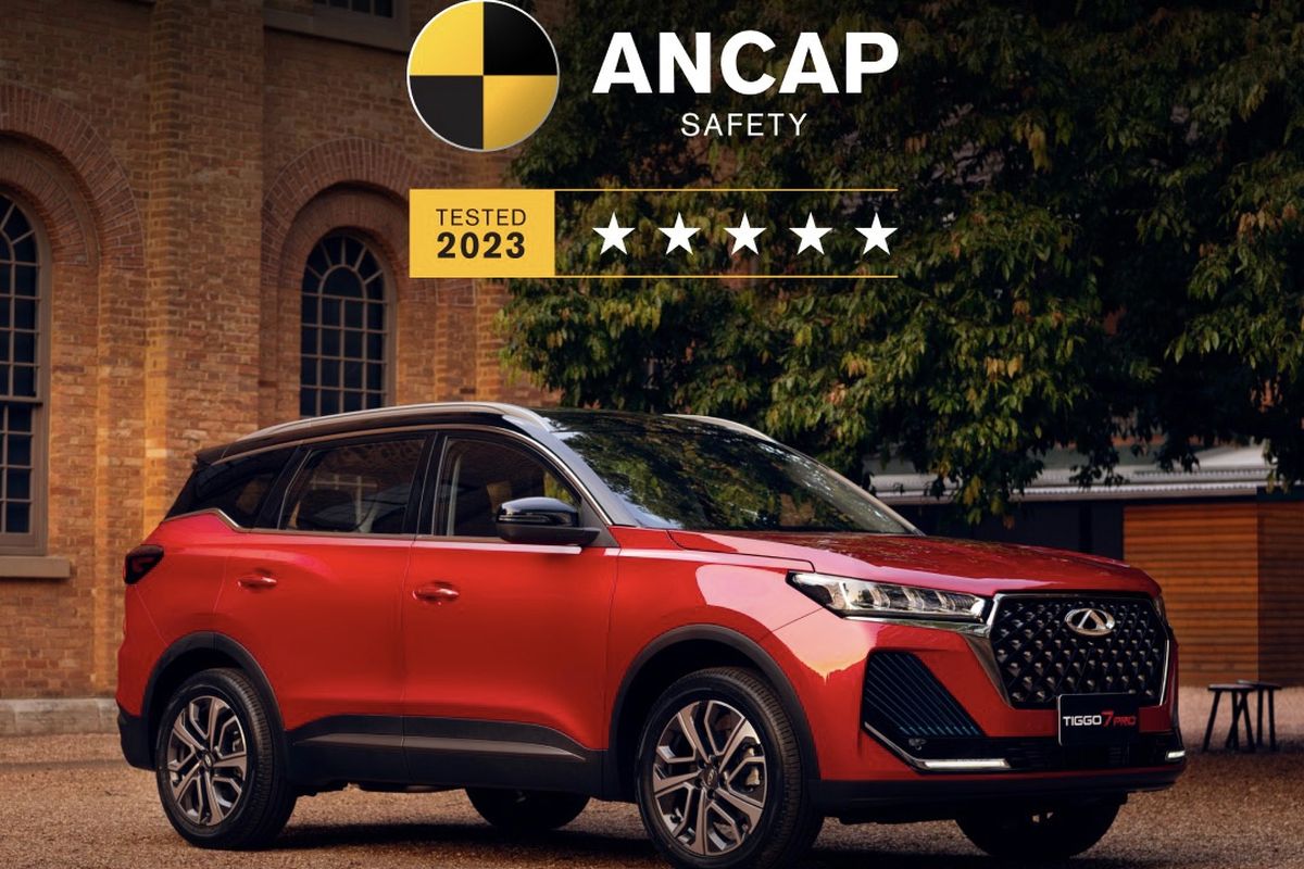  Chery Tiggo 7 Pro mendapat rating keselamatan bintang lima dalam tes Australasian New Car Assessment Program (ANCAP) di Australia. 

