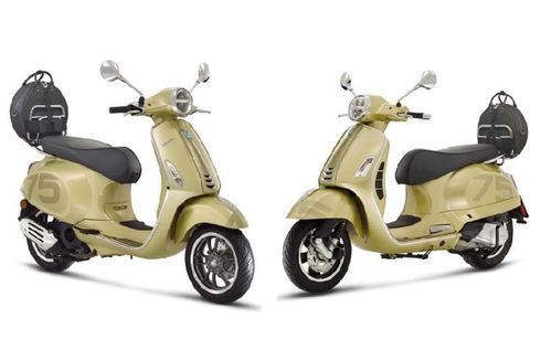 Edisi Spesial Vespa 75th Anniversary, Dijual Terbatas Hanya di 2021