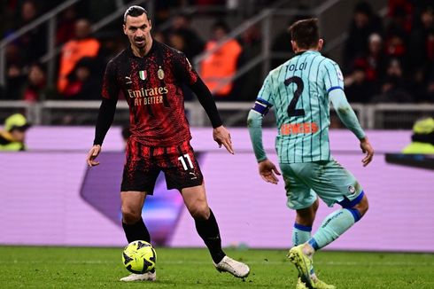 AC Milan Vs Salernitana, Kans Ibra Merumput sejak Awal