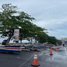 Banjir Rob di Manado, 21 Rumah Terdampak, Perahu Nelayan 'Parkir' di Badan Jalan