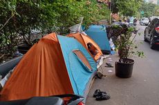 Dirikan Tenda di Depan Kantor UNHCR, Pengungsi: Kami Minta Keadilan dan Diberikan Hak sebagai Manusia