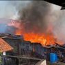 Kawasan Padat Penduduk di Palembang Terbakar, 6 Rumah Hangus
