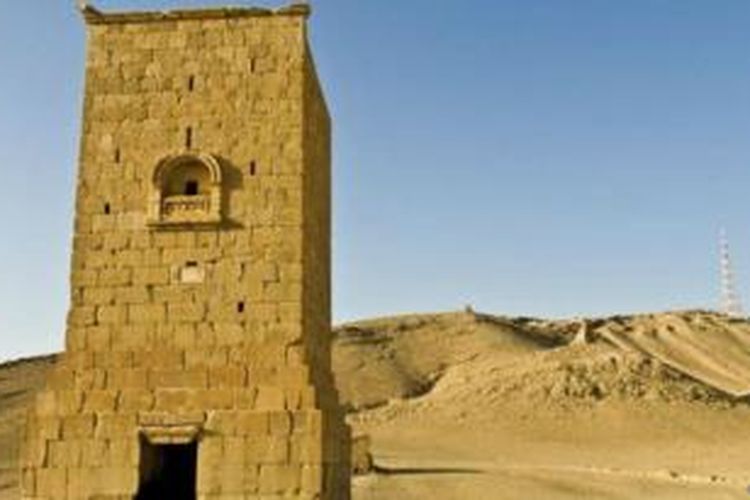 Menara Elahbel yang dibangun pada tahun 103 Masehi menjadi salah satu dihancurkan ISIS. 