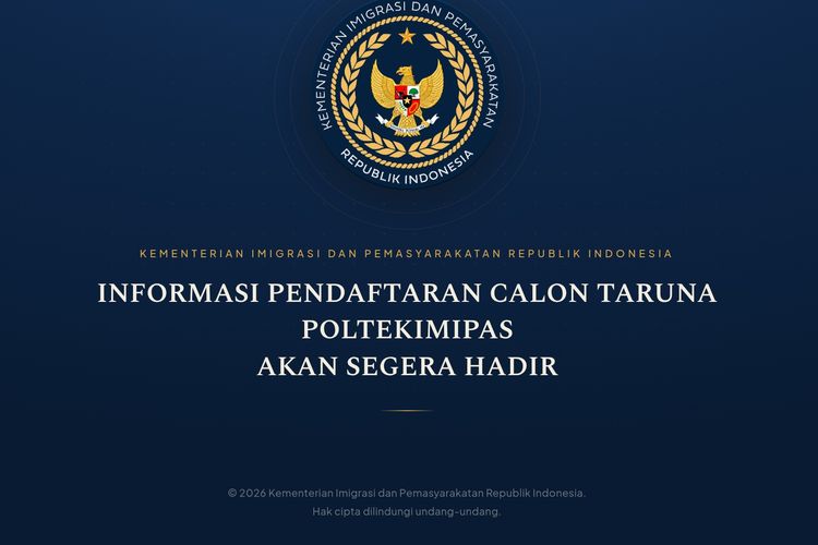 Sekolah Kedinasan Poltekimipas 2026 Buka 405 Formasi, Cek Dokumen yang Dibutuhkan