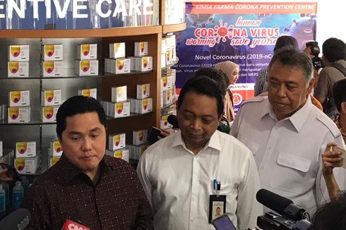 Erick Thohir Larang Kimia Farma Naikkan Harga Masker dan Hand Sanitizer