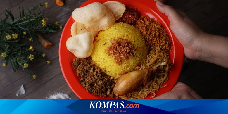 Resep Nasi Kuning Spesial Pakai Santan Berbumbu Sedap