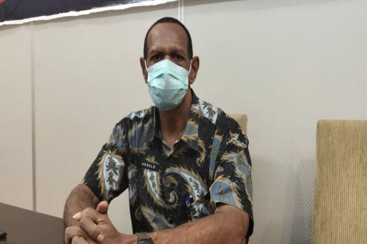 Juru bicara Gugus Tugas Covid-19 Papua Barat, dr. Arnoldus Tiniap.