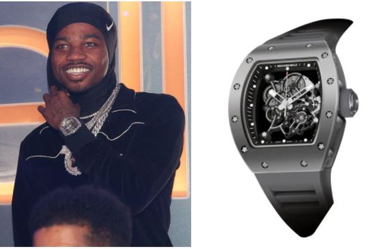 Roddy Richh dengan jam tangan Richard Mille