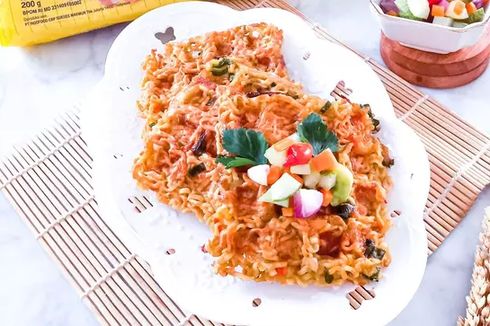 Resep Waffle Mi Keju Telur Empuk, Bisa Pakai Mi Instan