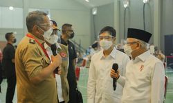 Tinjau Vaksinasi di Tangsel, Wapres Minta Walkot Benyamin Lakukan 3 Hal Ini