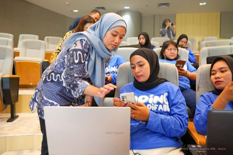 Ibu-ibu dan Sahabat Difabel Siap Jadi Penggerak Kota Cerdas IKN