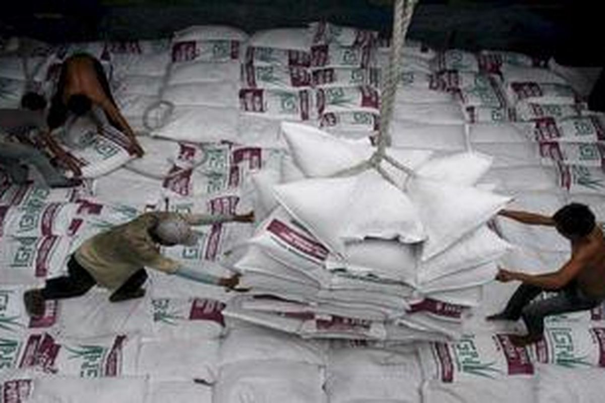 Ilustrasi: Gula impor.