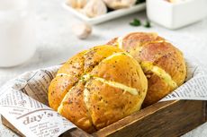 Resep Korean Garlic Cheese Bread, Hasilnya Lembut dan Gurih