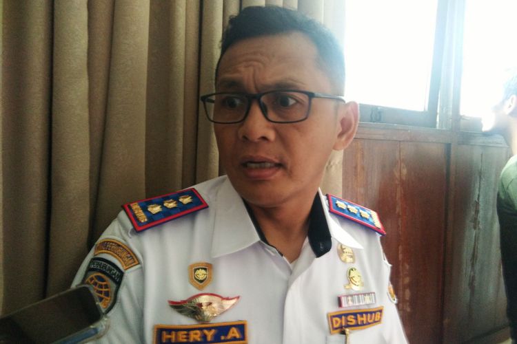 Kadishub Jawa Barat Hery Antasari saat ditemui di Gedung Sate, Jalan Diponegoro, Senin (6/5/2019).
